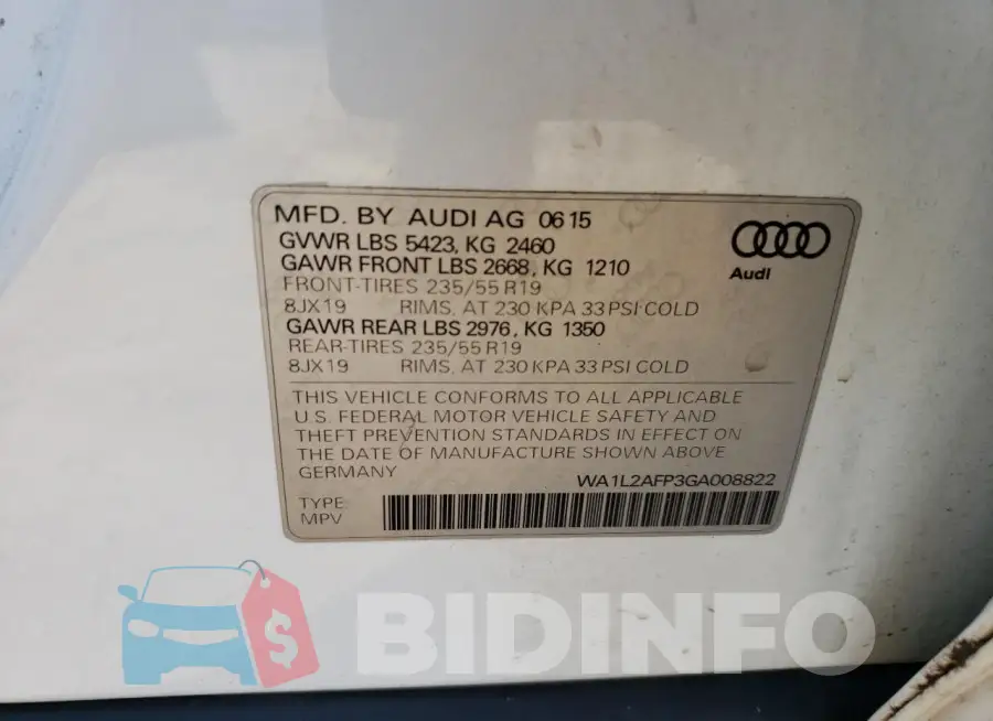 WA1L2AFP3GA008822 Photo# 13
