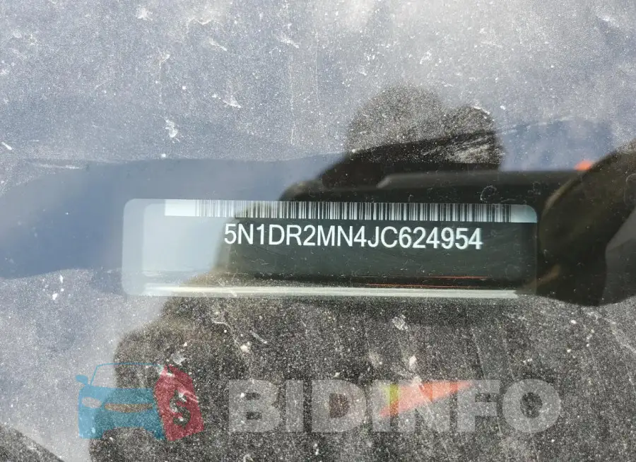 5N1DR2MN4JC624954 Photo# 14