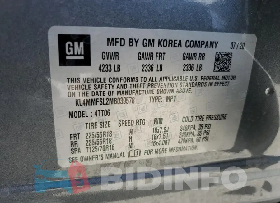 KL4MMFSL2MB039578 Photo# 12