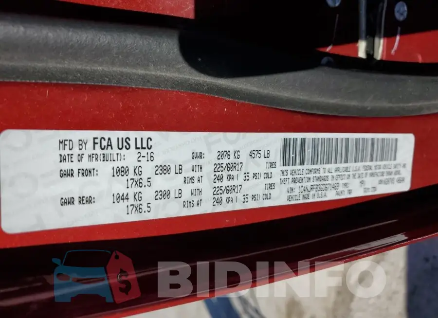 1C4NJRFB3GD671469 Photo# 13