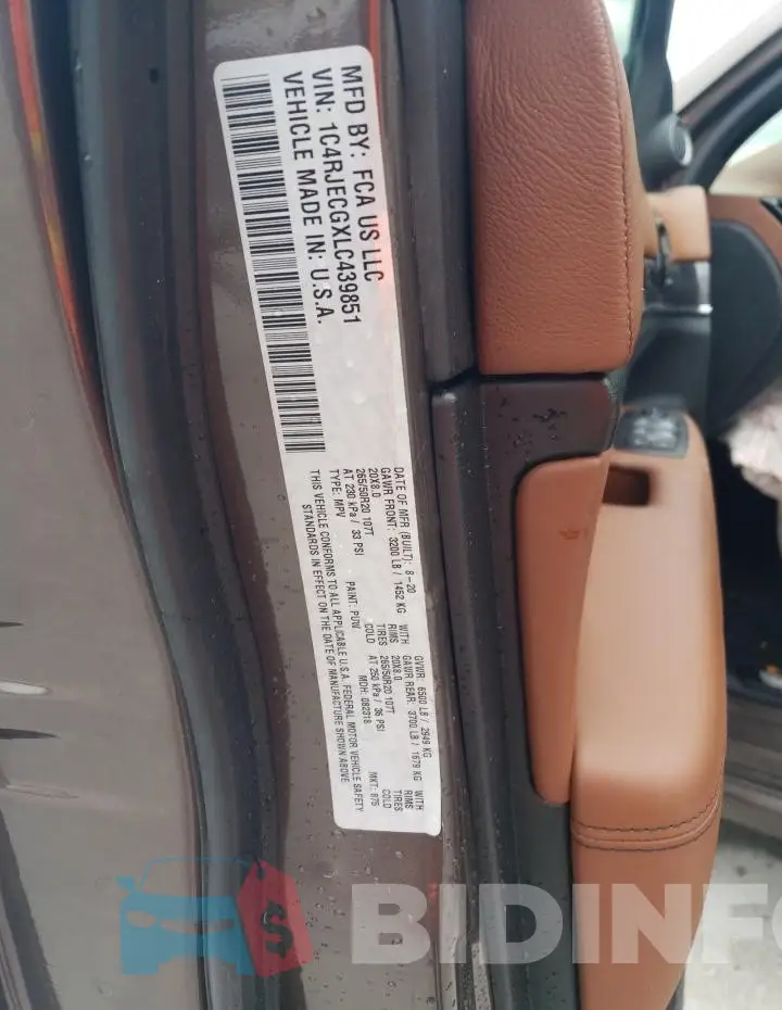 1C4RJECGXLC439851 Photo# 14