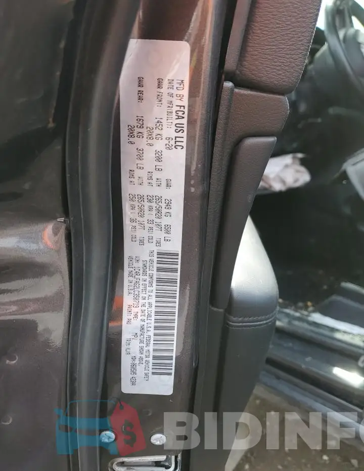 1C4RJFAG2LC350719 Photo# 13