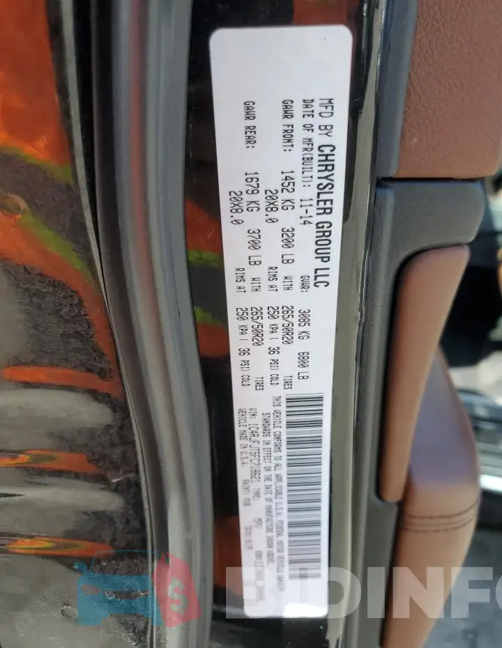 1C4RJFJT5FC718621 Photo# 13
