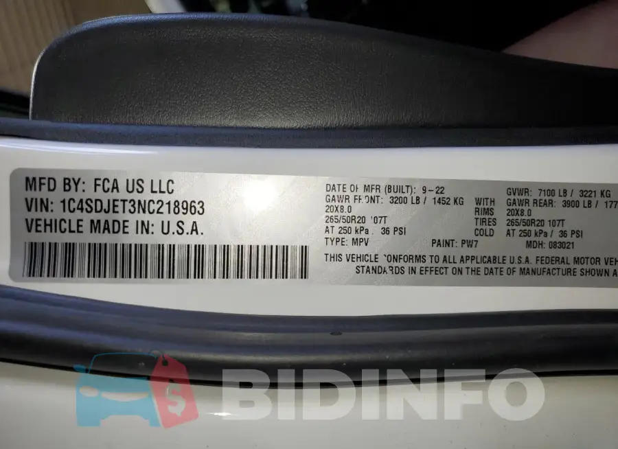 1C4SDJET3NC218963 Photo# 13