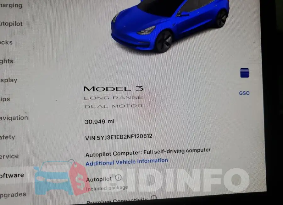 5YJ3E1EB2NF120812 Photo# 9