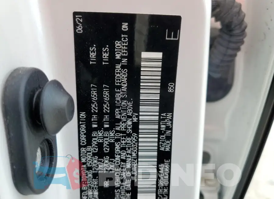 JTJDARBZ1M5032959 Photo# 14