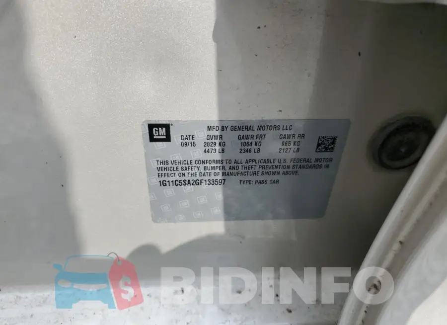 1G11C5SA2GF133597 Photo# 12