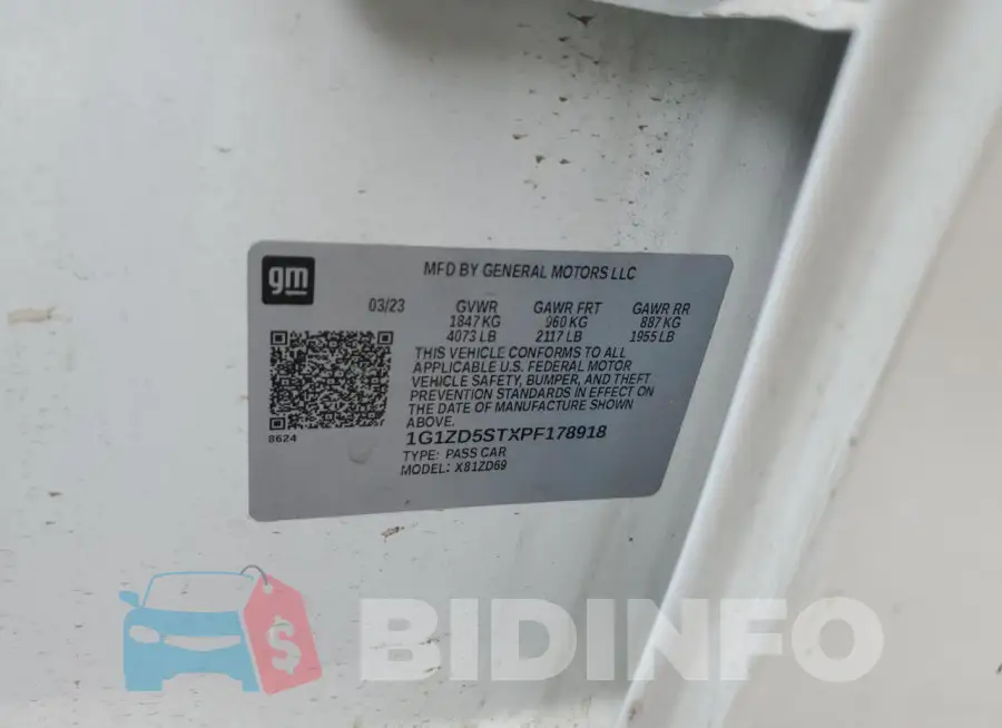 1G1ZD5STXPF178918 Photo# 12