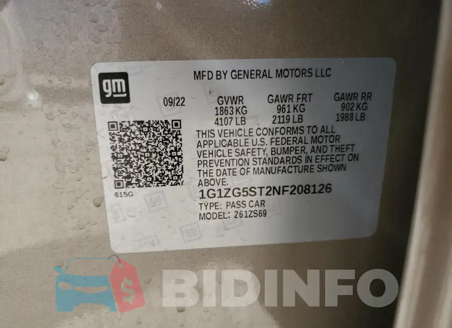 1G1ZG5ST2NF208126 Photo# 12