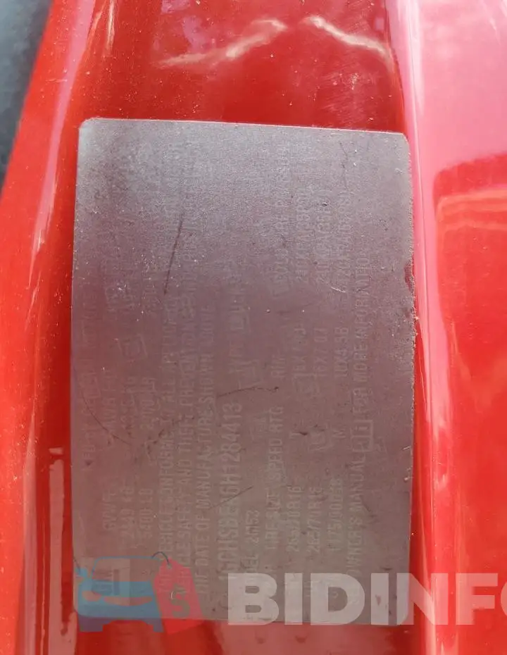 1GCHSBEA6H1284413 Photo# 13