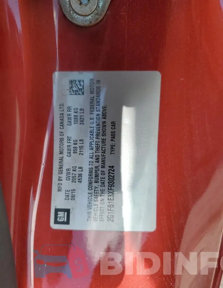 2G1FB1E3XF9302724 Photo# 13