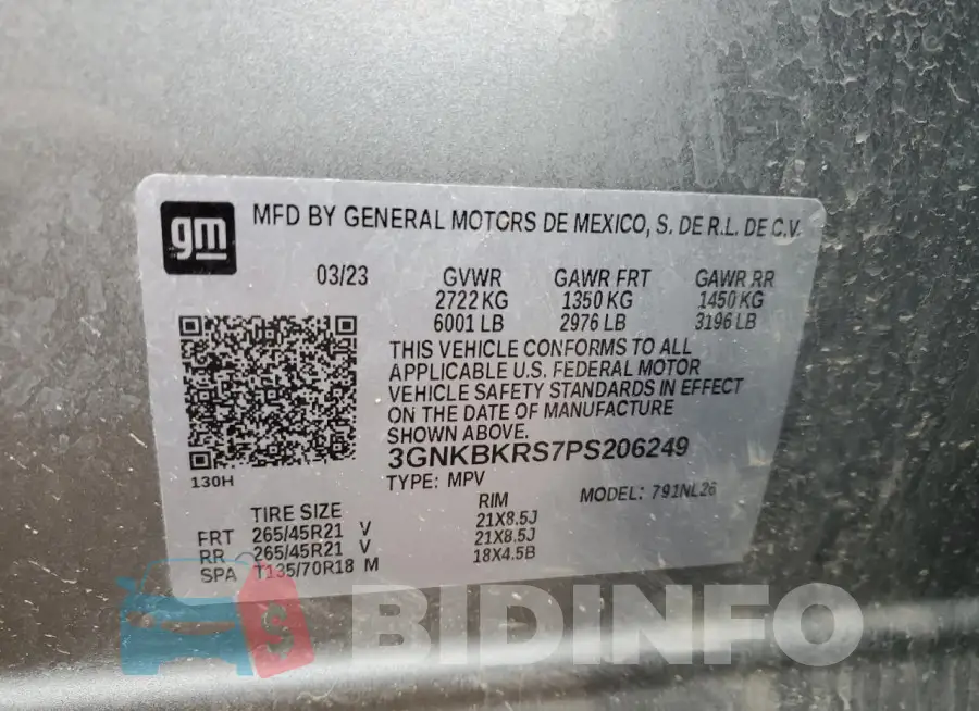 3GNKBKRS7PS206249 Photo# 14