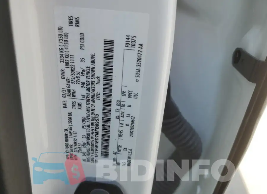 1FTFW1ED7MFB09570 Photo# 12