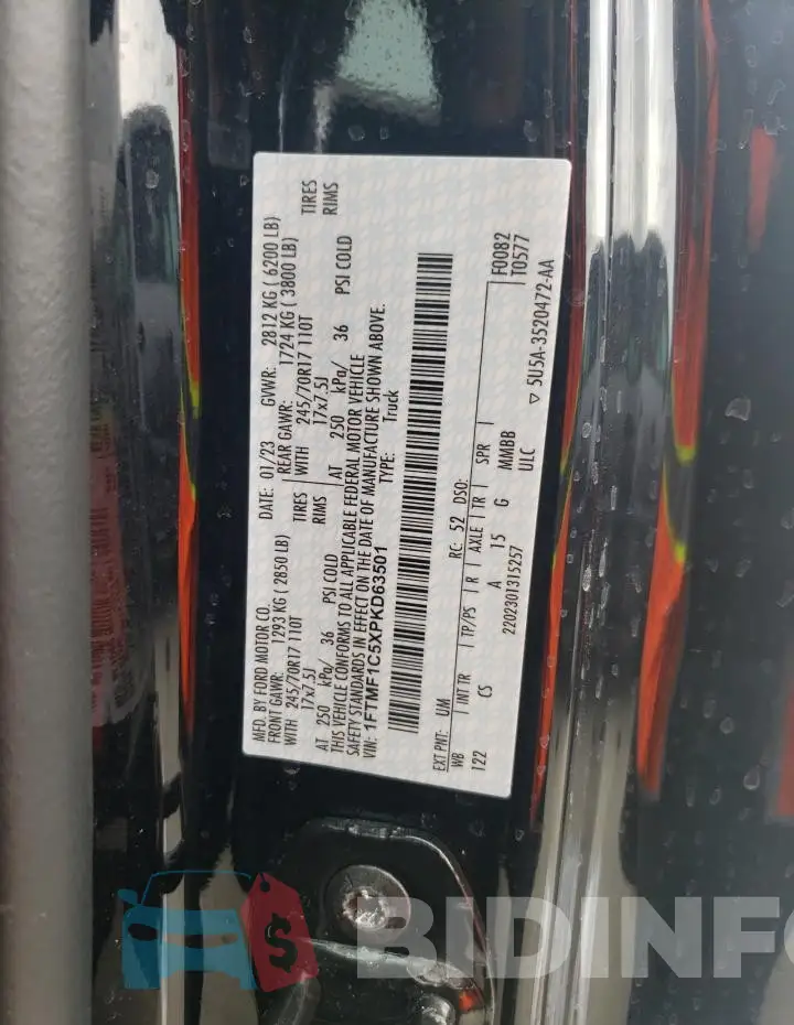 1FTMF1C5XPKD63501 Photo# 13