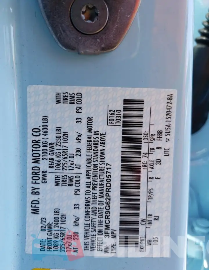3FMCR9G62PRD05717 Photo# 14