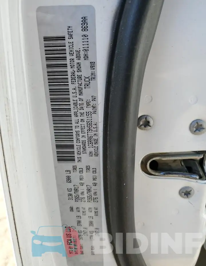1C6RR6TT9HS651155 Photo# 12