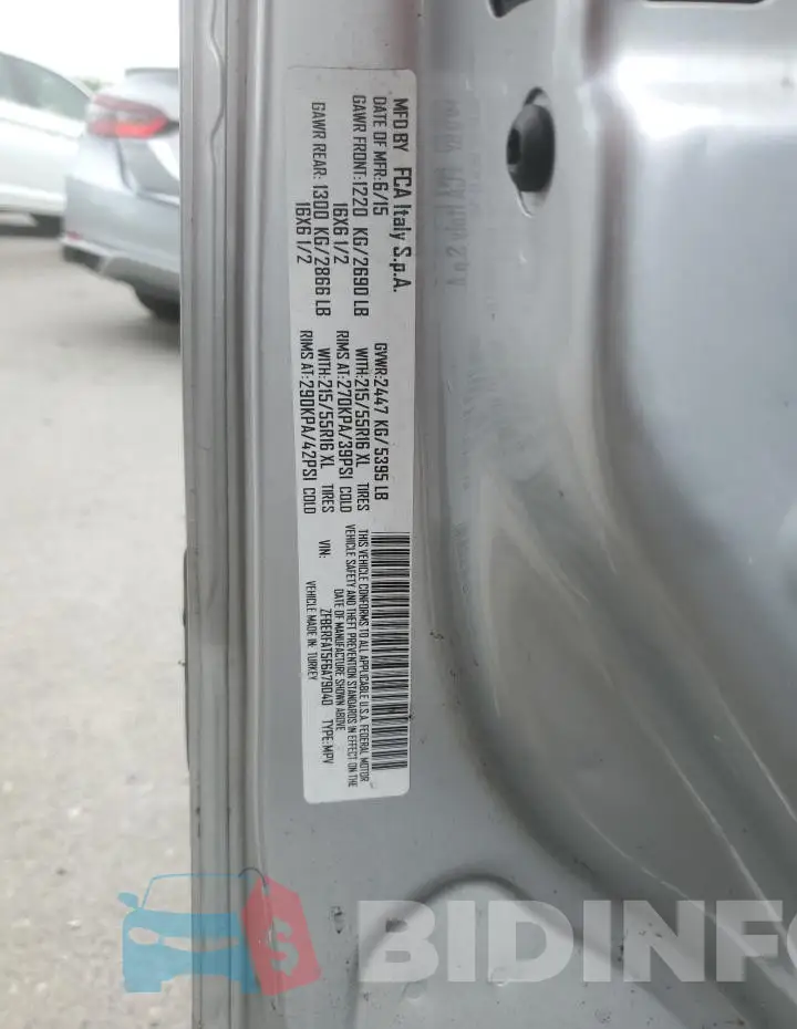 ZFBERFAT5F6A79040 Photo# 14