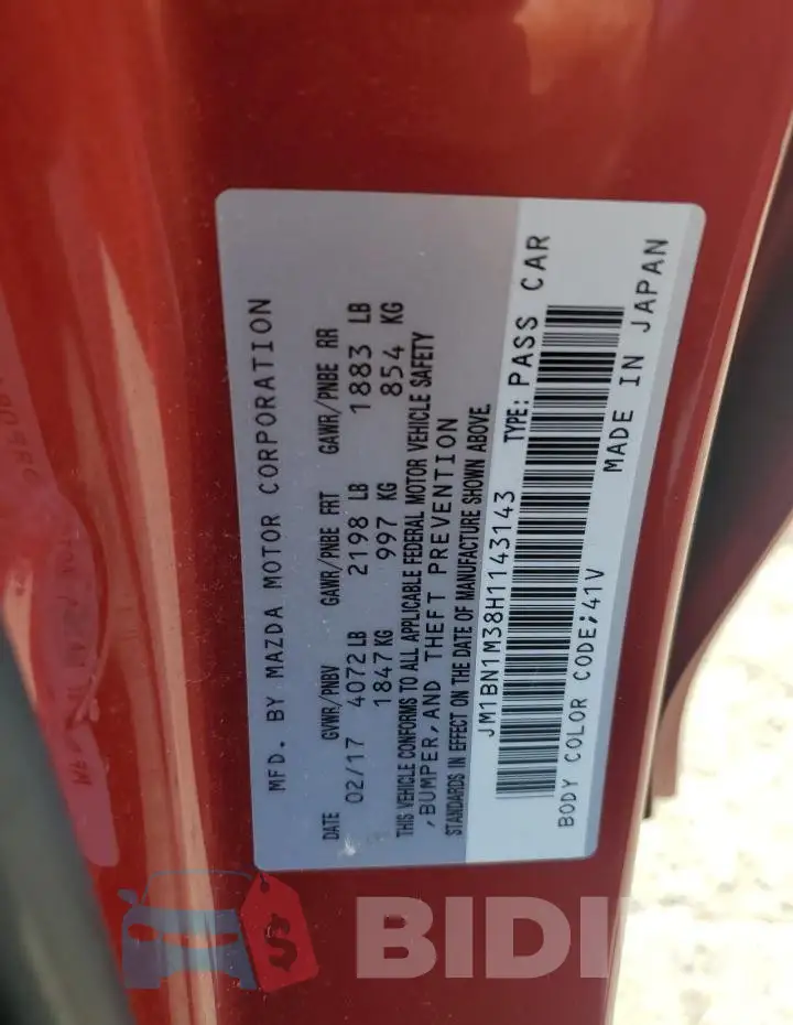 JM1BN1M38H1143143 Photo# 12