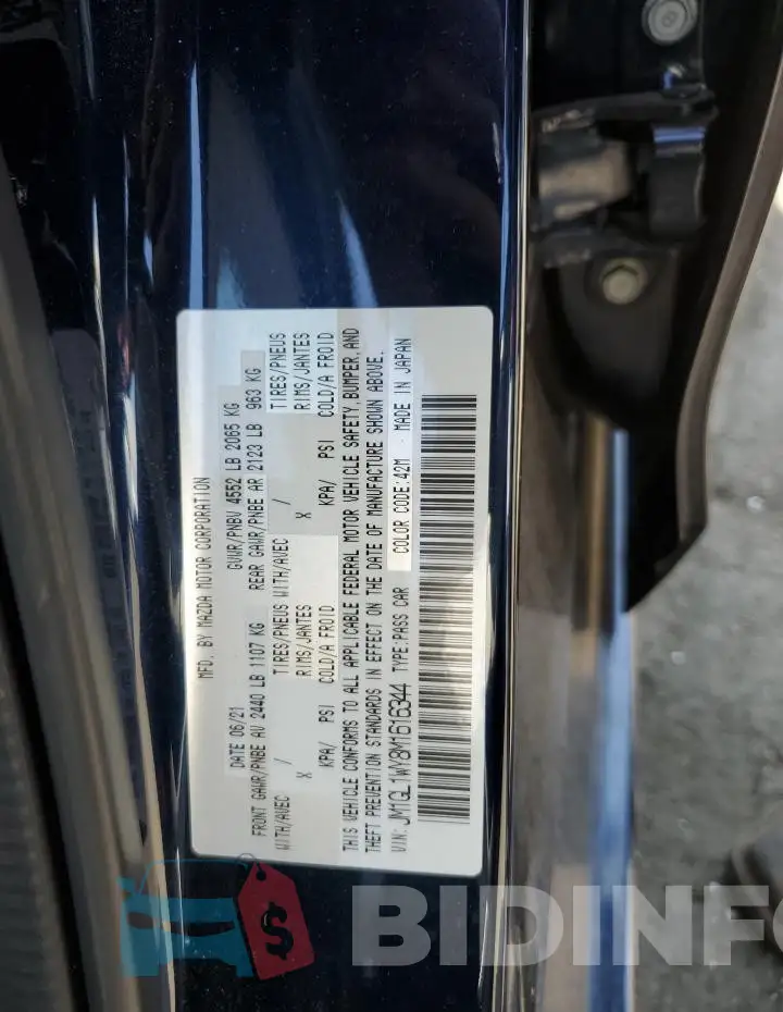 JM1GL1WY8M1616344 Photo# 12