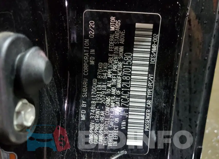 JF1ZCAC12L8701580 Photo# 12