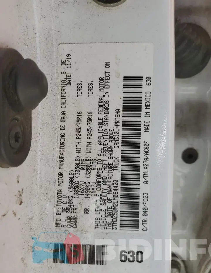 3TMDZ5BN2LM084420 Photo# 12