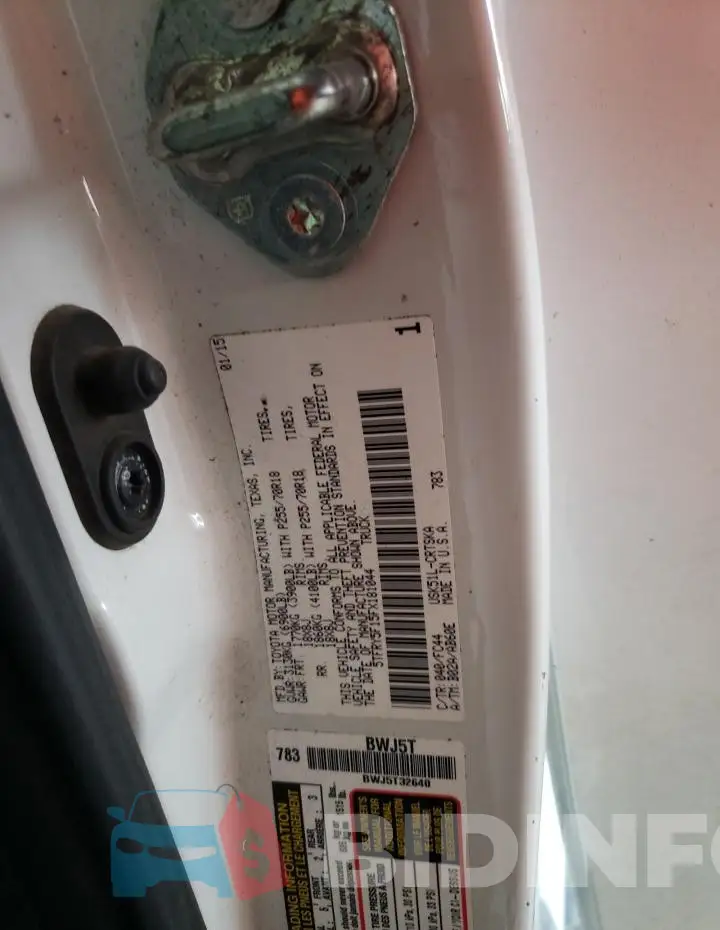 5TFRY5F15FX181044 Photo# 12