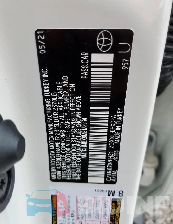 NMTKHMBX8MR128930 Photo# 13