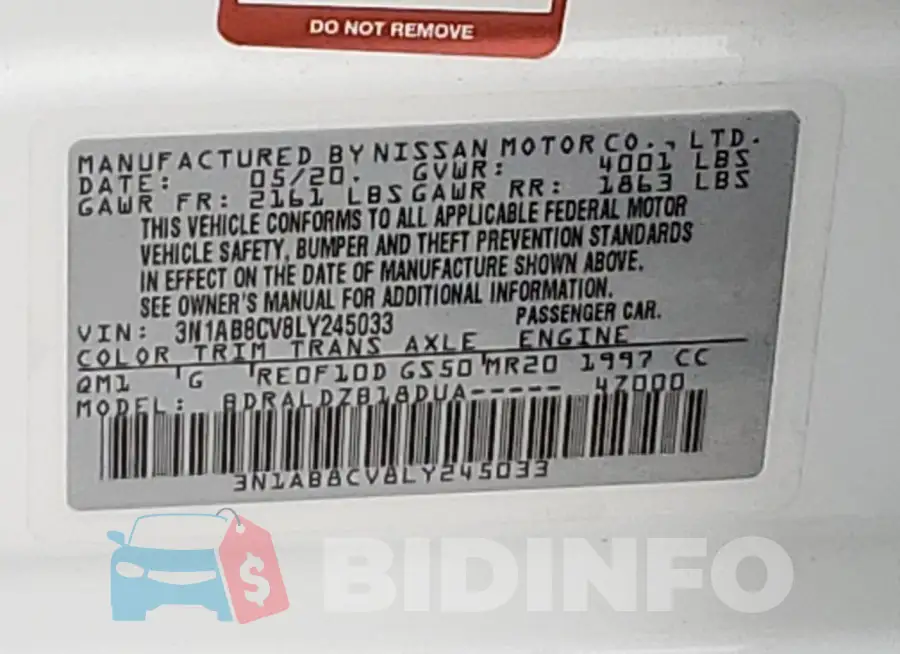 3N1AB8CV8LY245033 Photo# 13