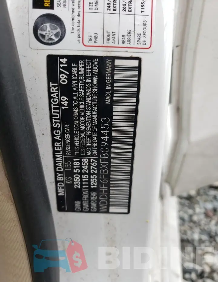 WDDHF6FBXFB094453 Photo# 12
