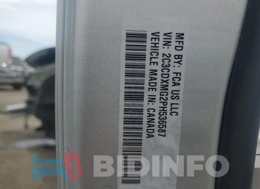 2C3CDXMG2PH536587 Photo# 12