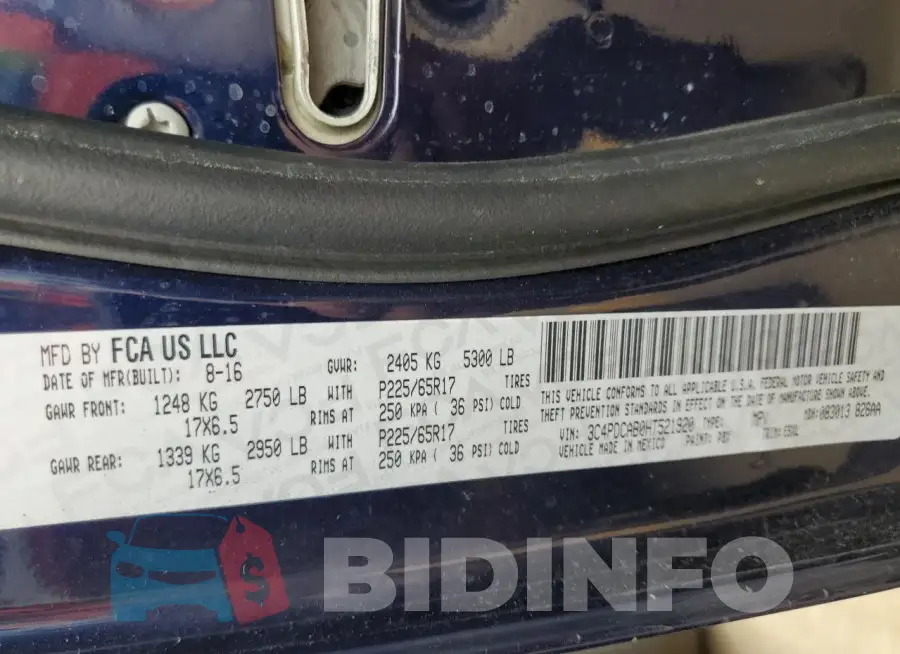 3C4PDCAB0HT521920 Photo# 13