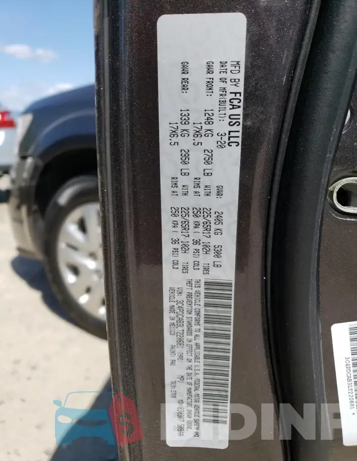 3C4PDCAB3LT220681 Photo# 13