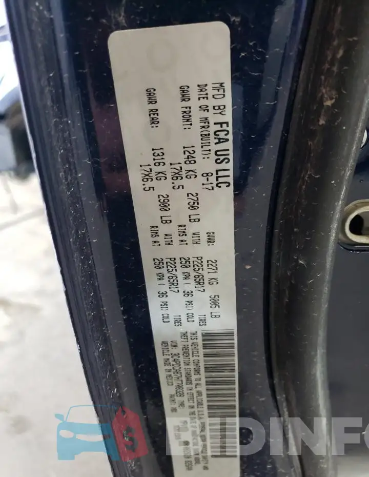 3C4PDCAB7HT708328 Photo# 13
