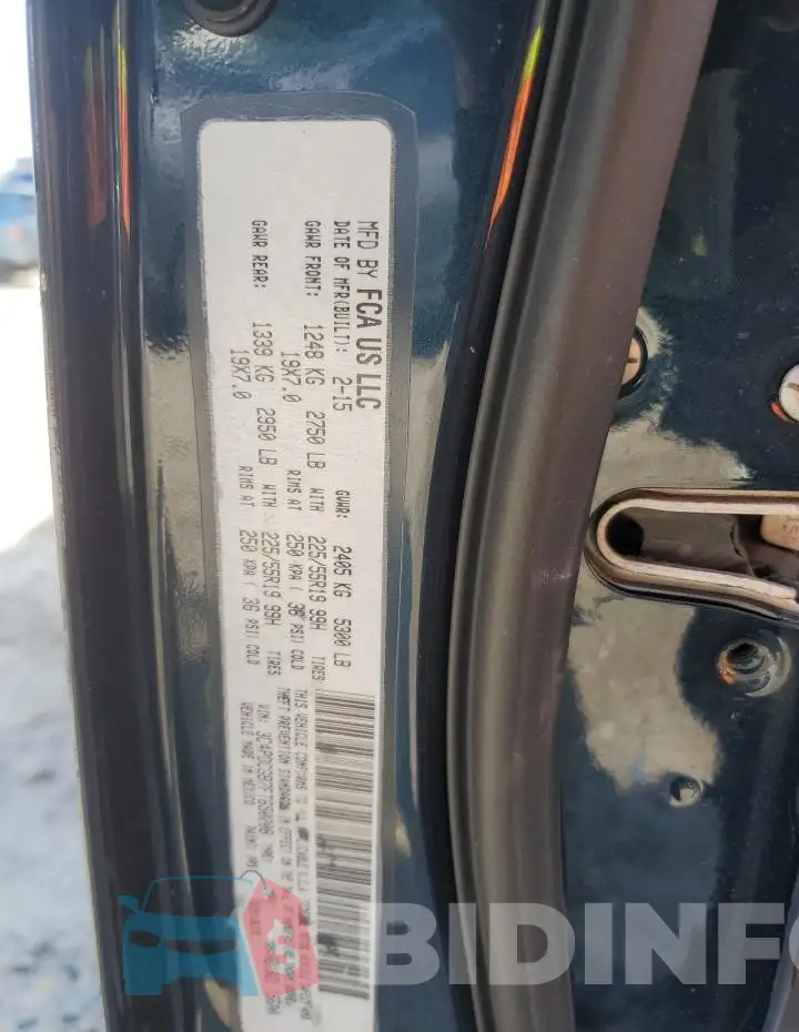 3C4PDCGB7FT650208 Photo# 13