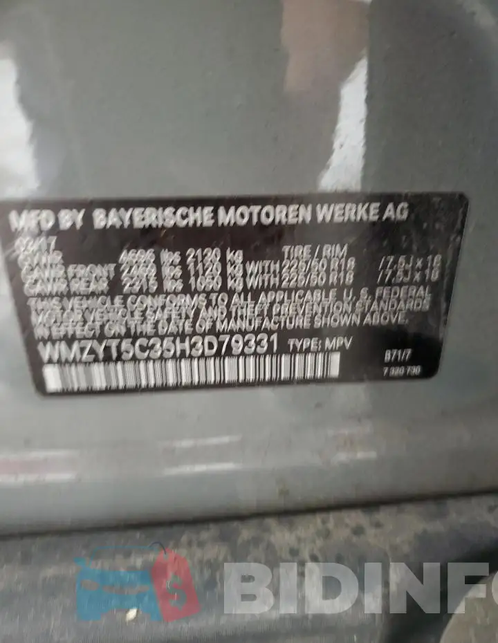 WMZYT5C35H3D79331 Photo# 12