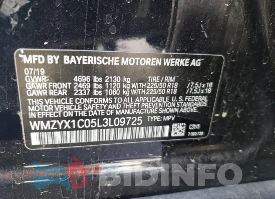 WMZYX1C05L3L09725 Photo# 12