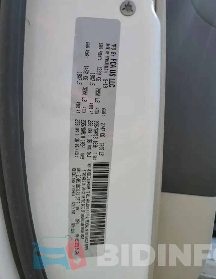 2C4RC1BG3LR115717 Photo# 13