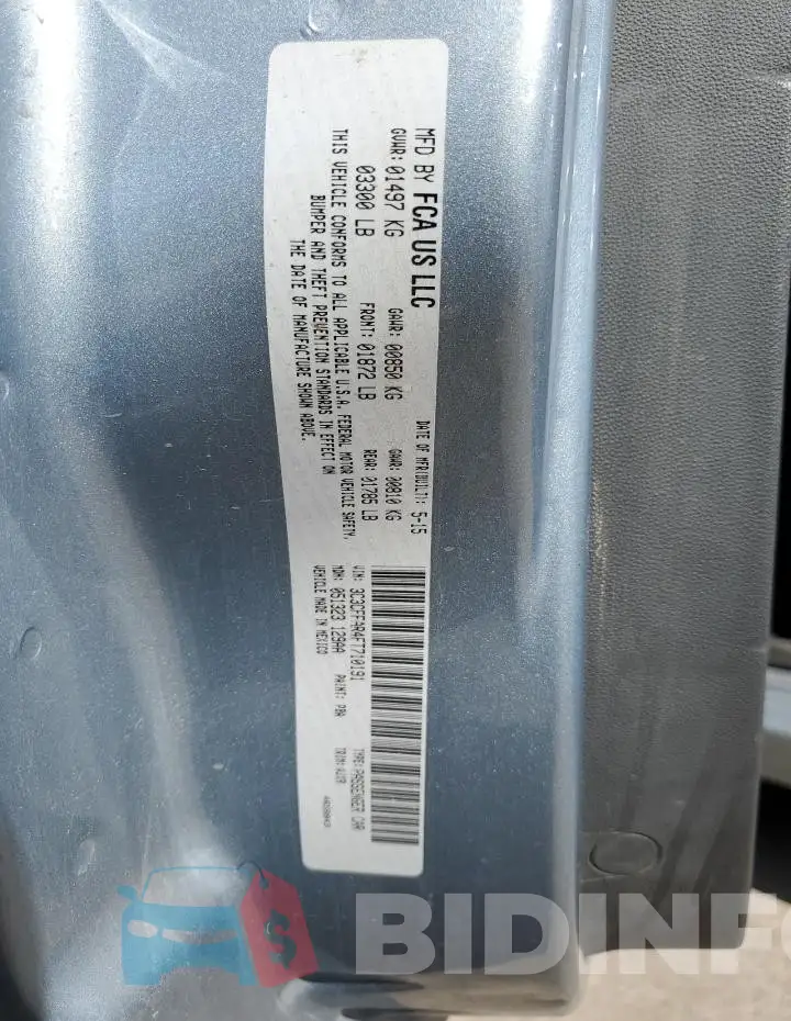 3C3CFFAR4FT710191 Photo# 13