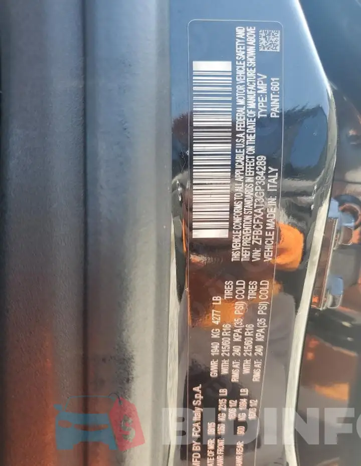 ZFBCFXAT3GP384289 Photo# 12
