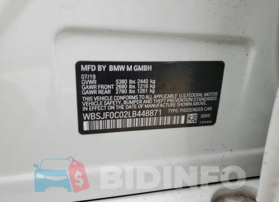 WBSJF0C02LB448871 Photo# 12