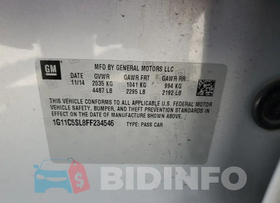 1G11C5SL8FF234546 Photo# 12