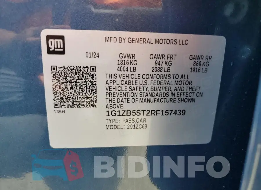 1G1ZB5ST2RF157439 Photo# 12