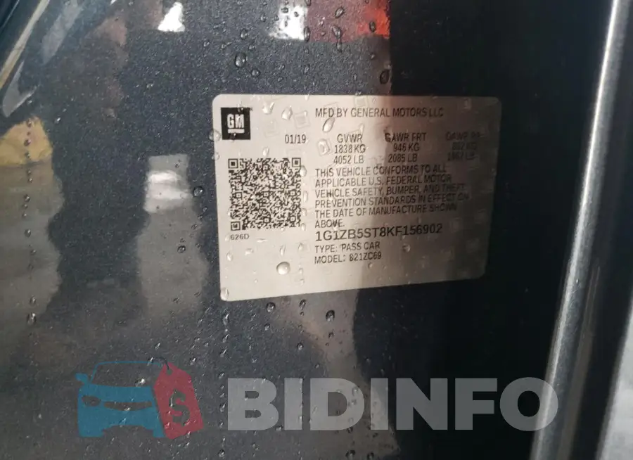 1G1ZB5ST8KF156902 Photo# 13