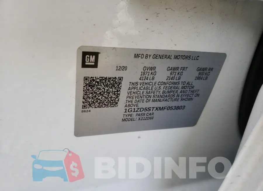 1G1ZD5STXMF053803 Photo# 12