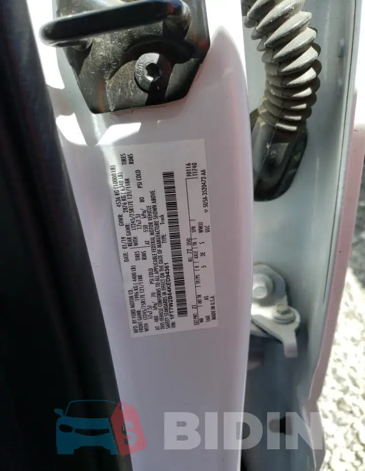 1FT7W2B64KED94361 Photo# 12