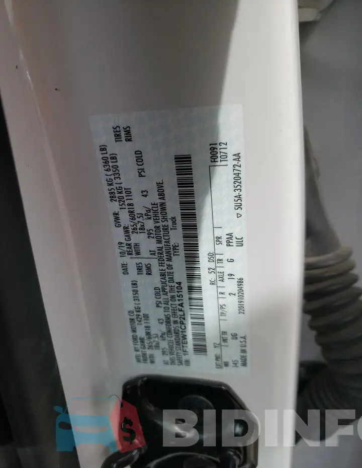 1FTEW1CP2LFA15104 Photo# 12