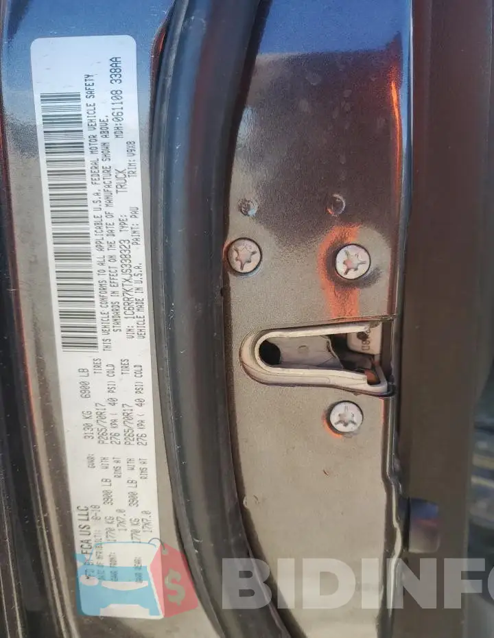 1C6RR7KTXJS338323 Photo# 12