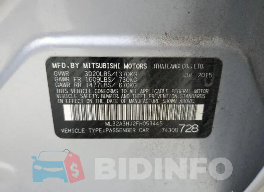 ML32A3HJ2FH053445 Photo# 12