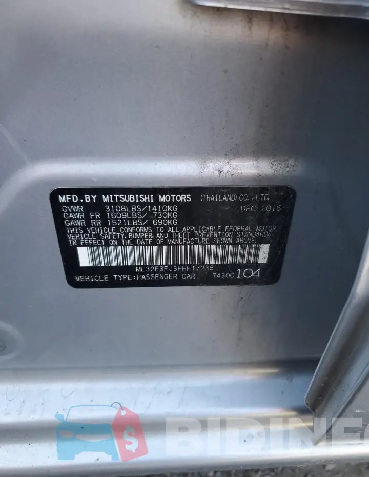 ML32F3FJ3HHF17238 Photo# 12