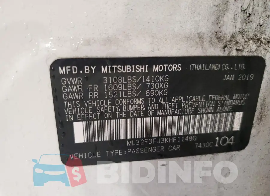 ML32F3FJ3KHF11480 Photo# 12
